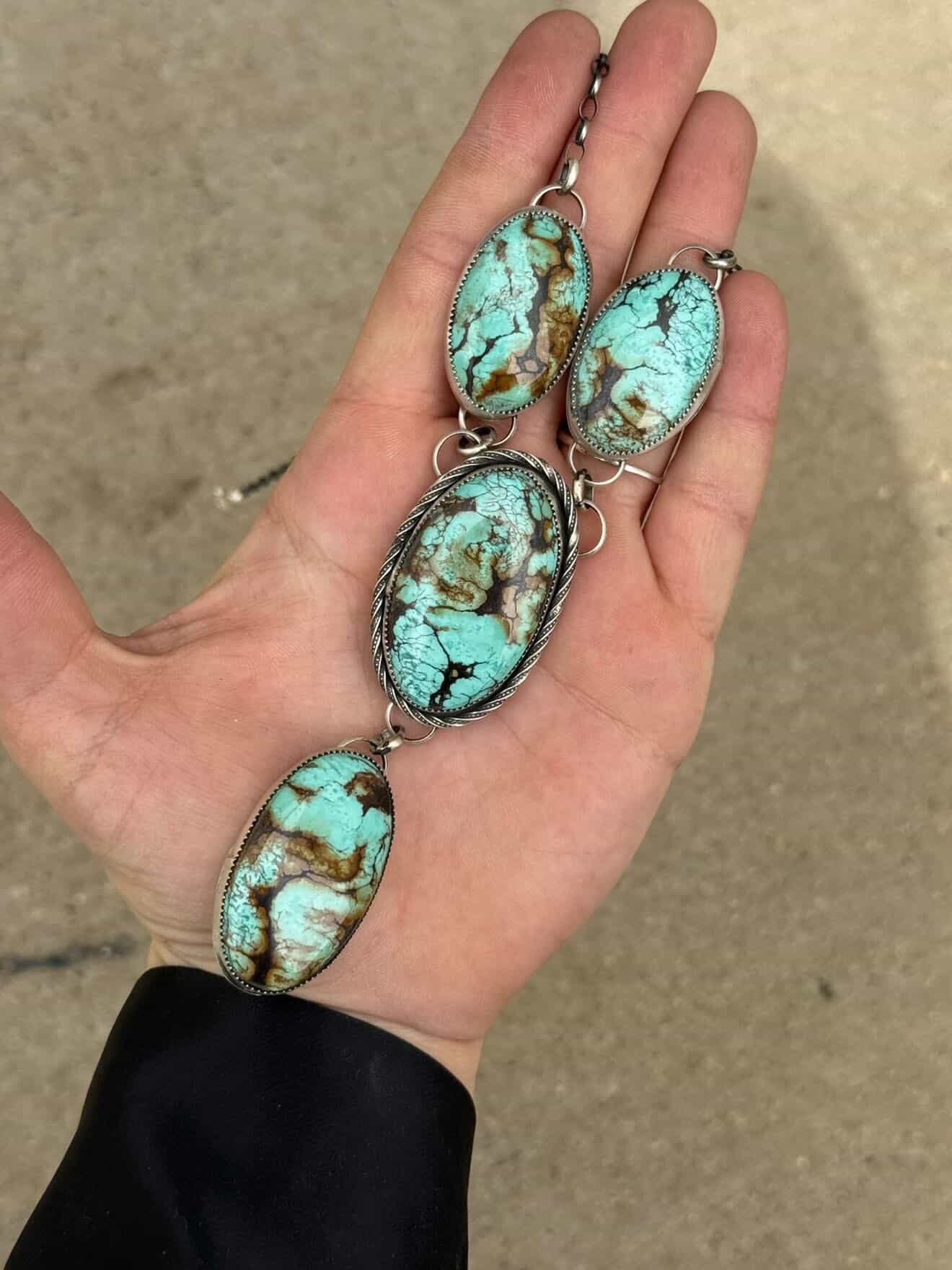 Labashan Turquoise Lariat