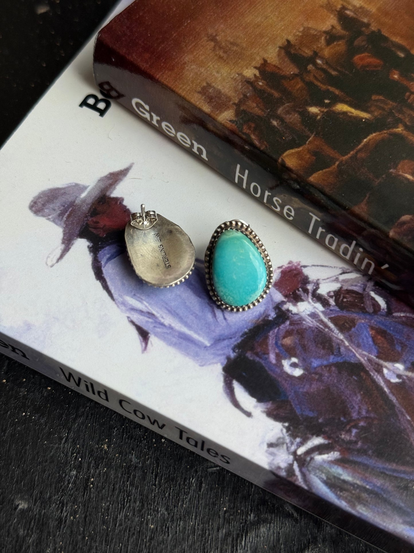 Kingman Turquoise Earrings