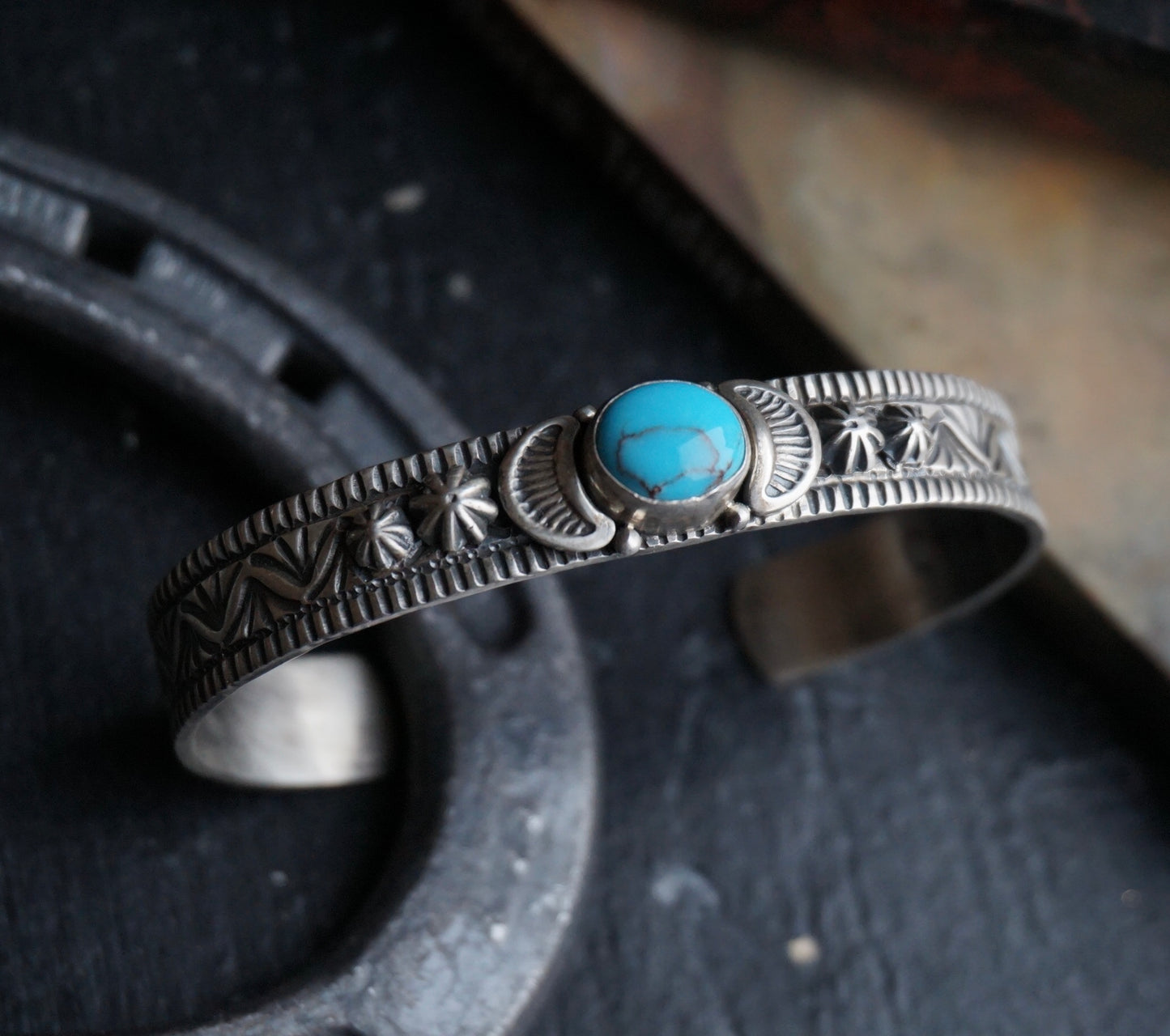 Kingman Turquoise Cuff