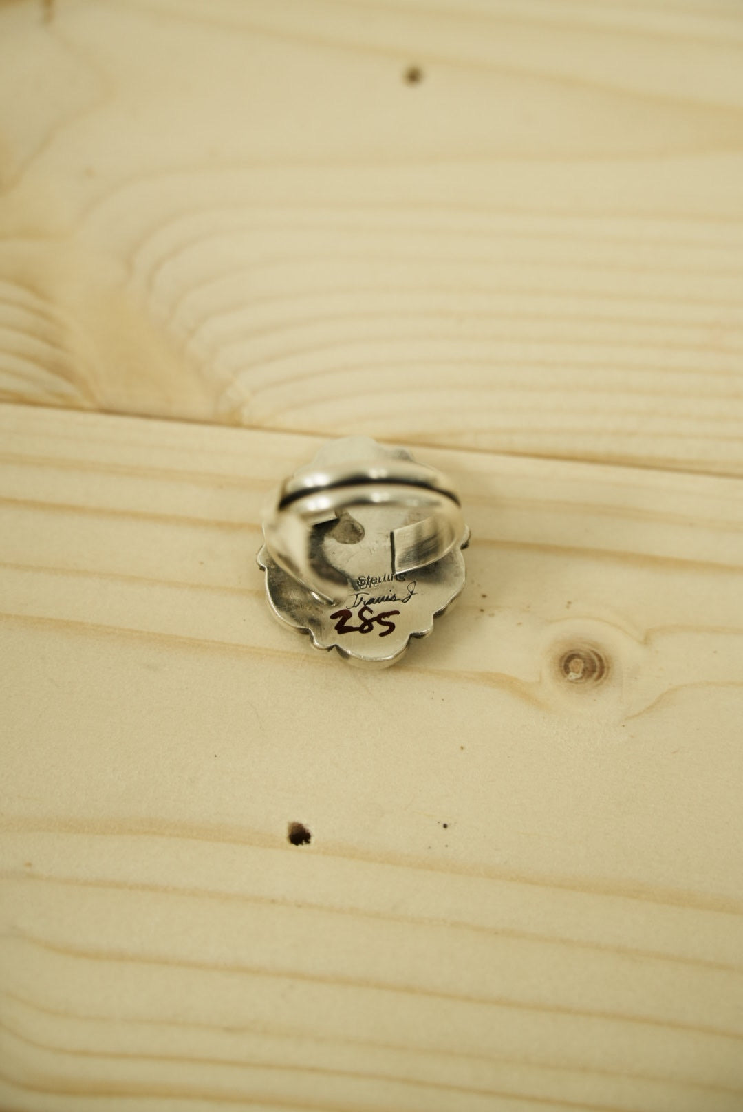 White Buffalo Cluster Ring