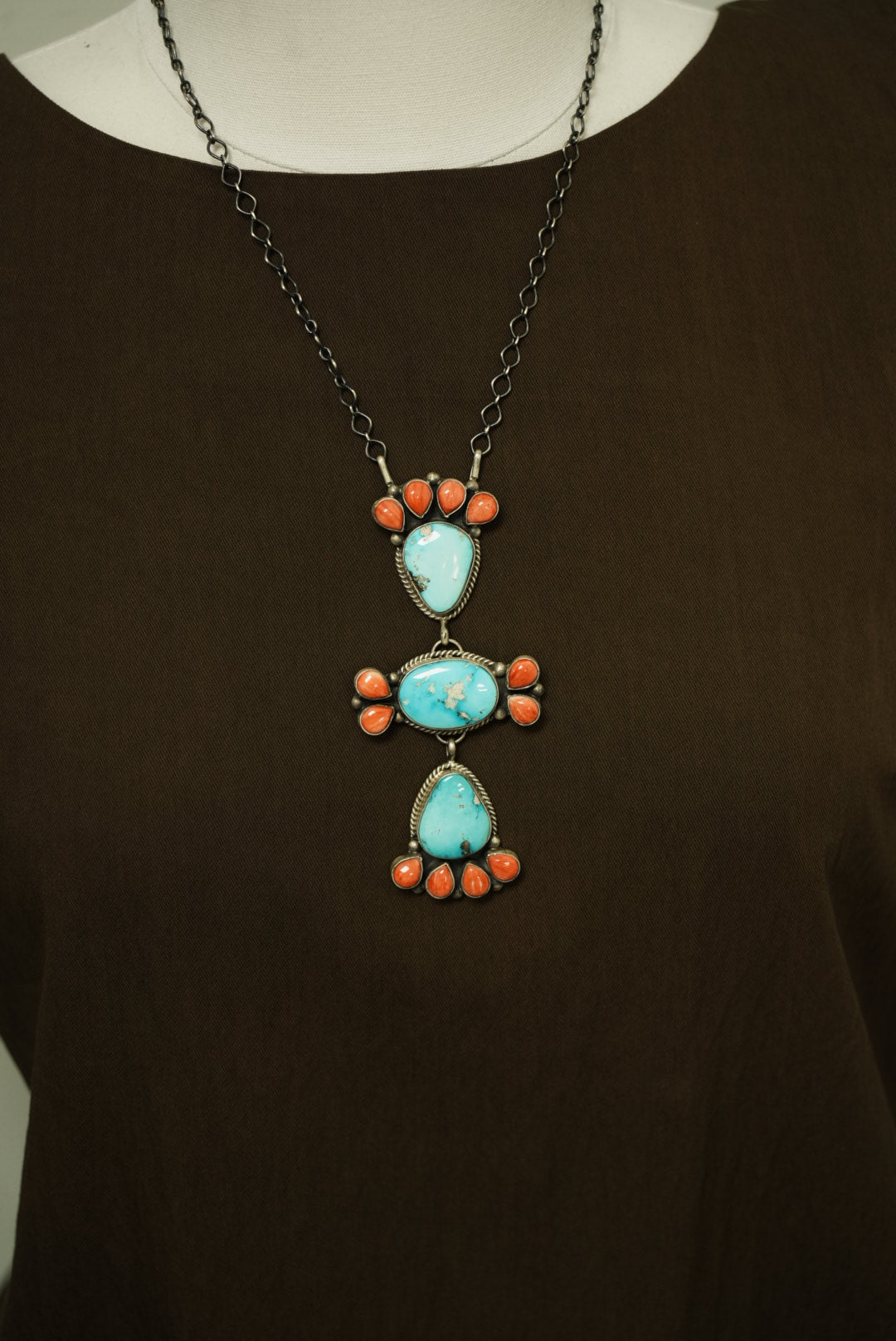 Cluster Necklace made by Hiriam Largo