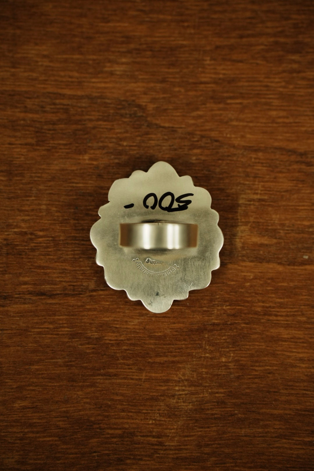 Palomino Cluster Ring made by Bonnie Benally