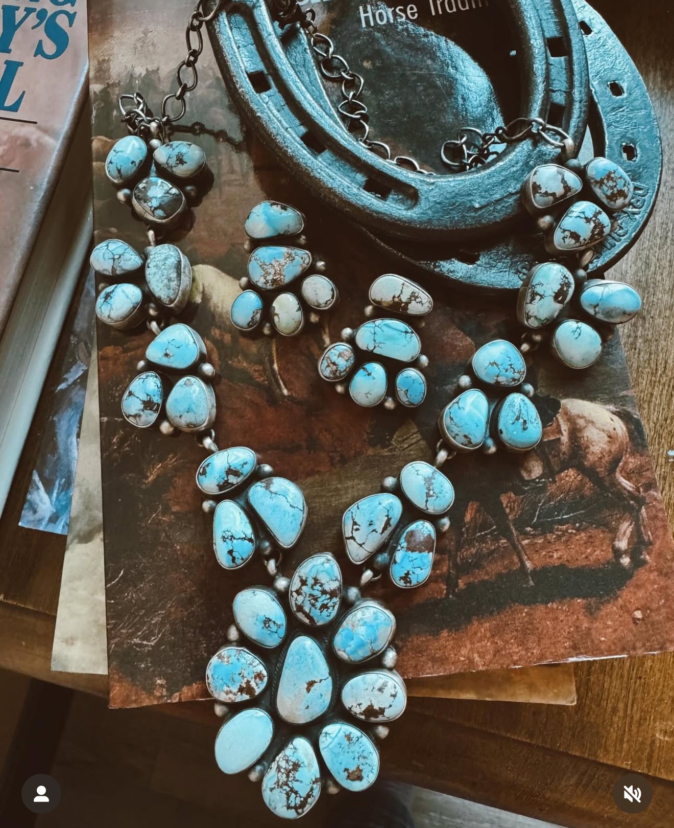 Golden Hill Statement Cluster Necklace