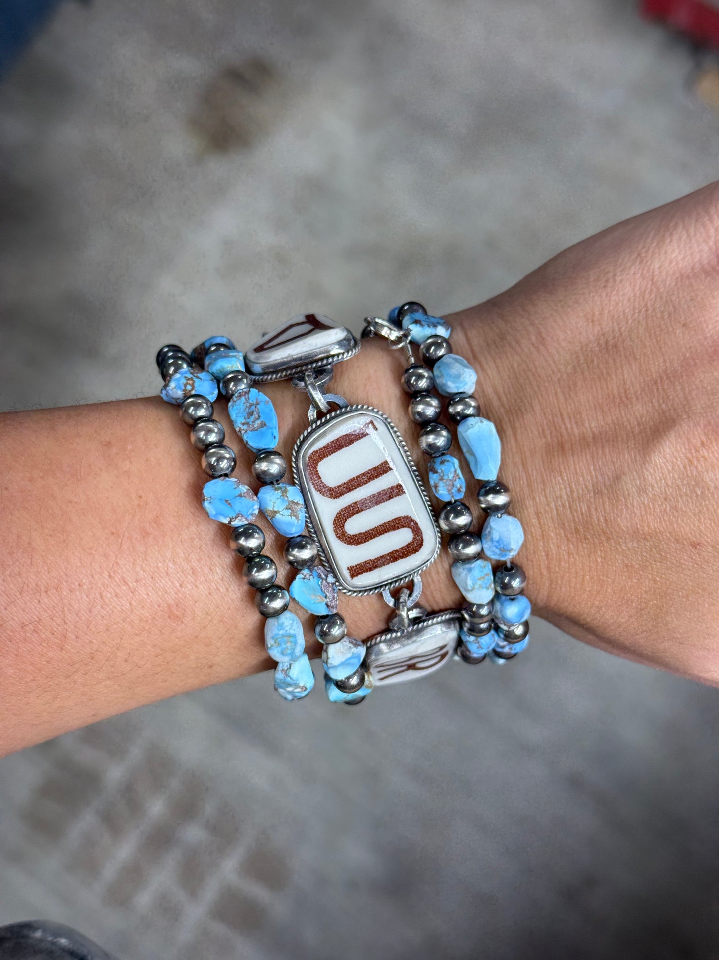 Golden Hill Desert Pearl Bracelets