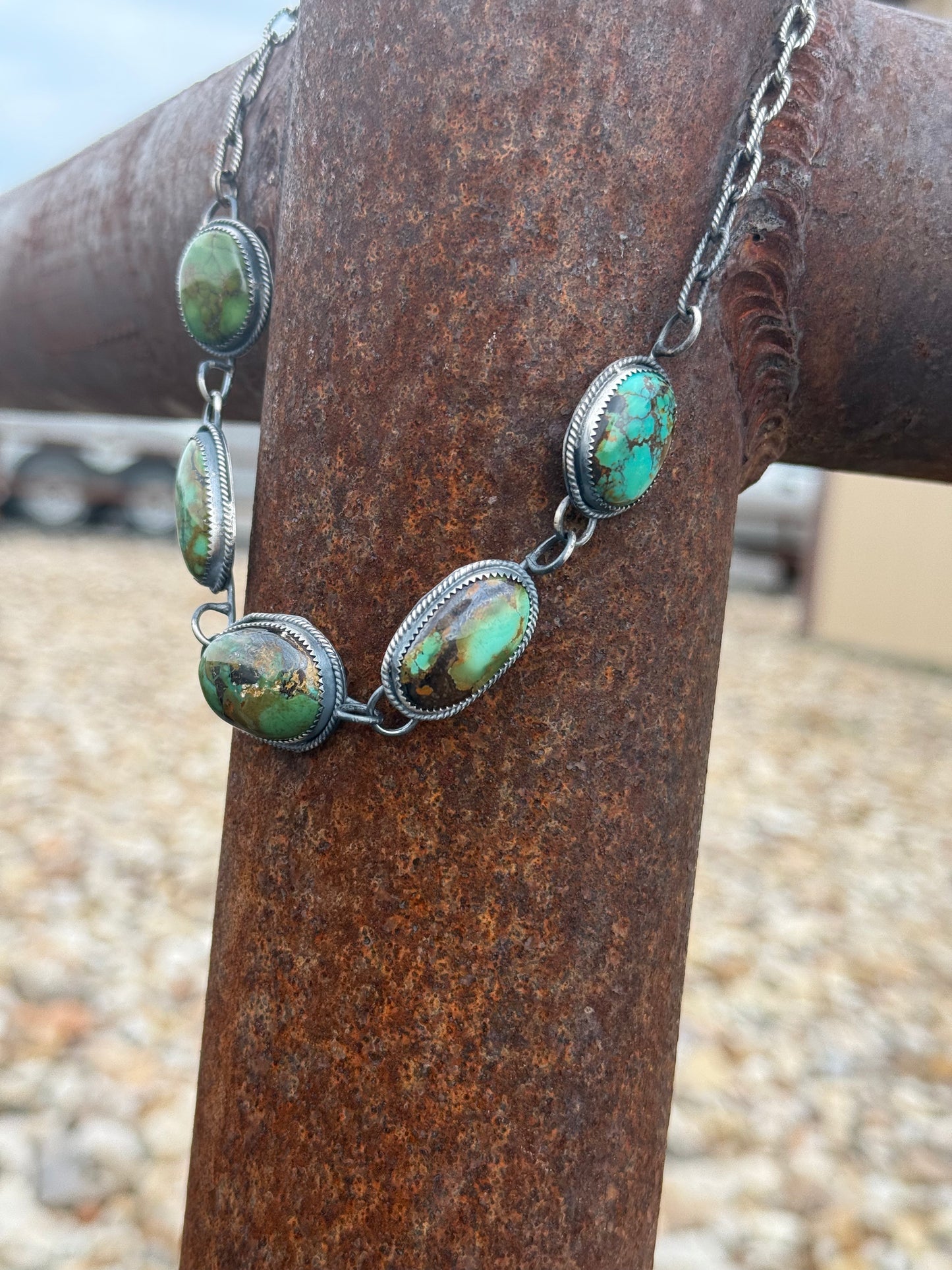 Bamboo Mountain Turquoise Choker