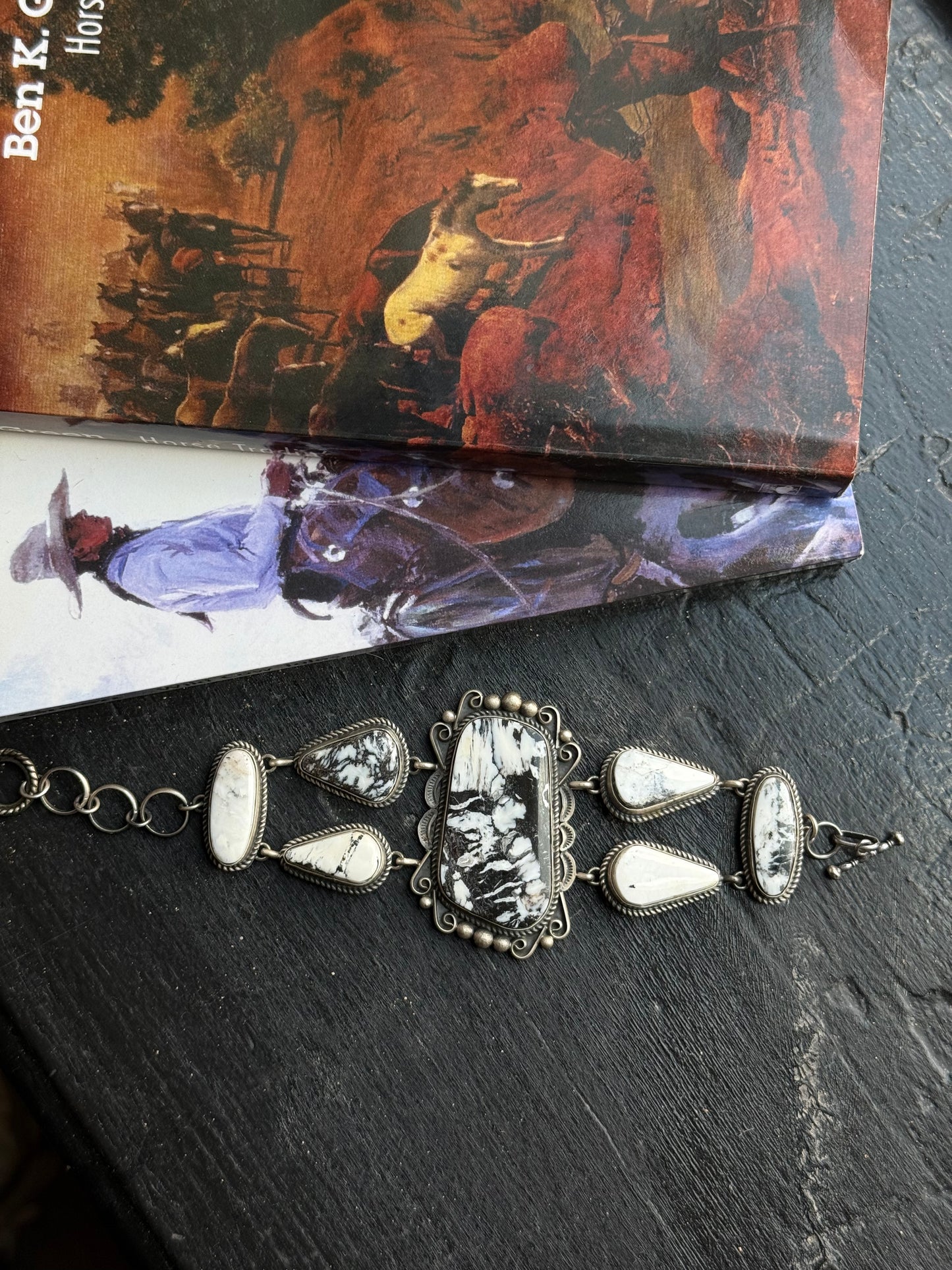 White Buffalo Cuff