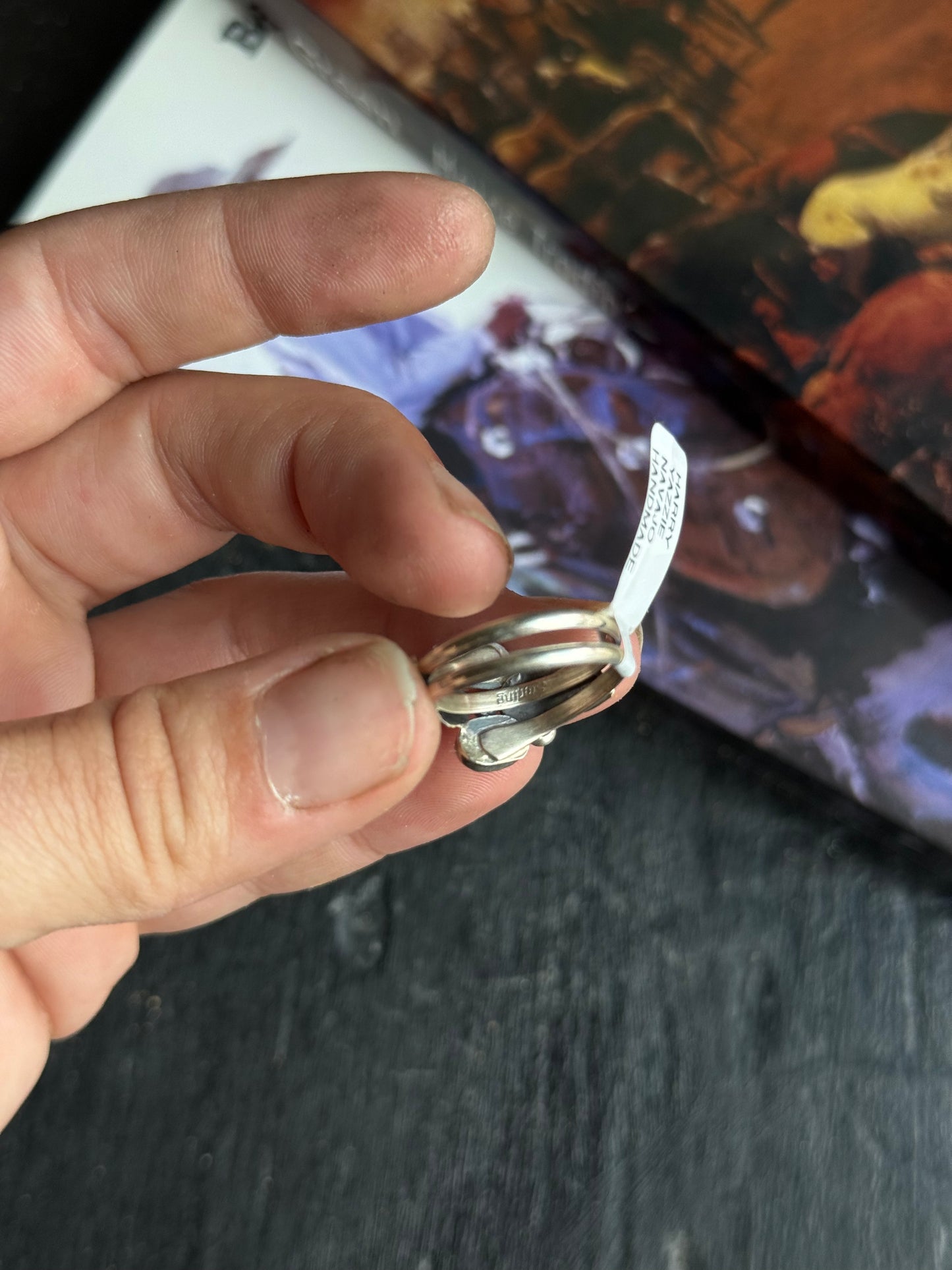 Kingman & Coral Ring
