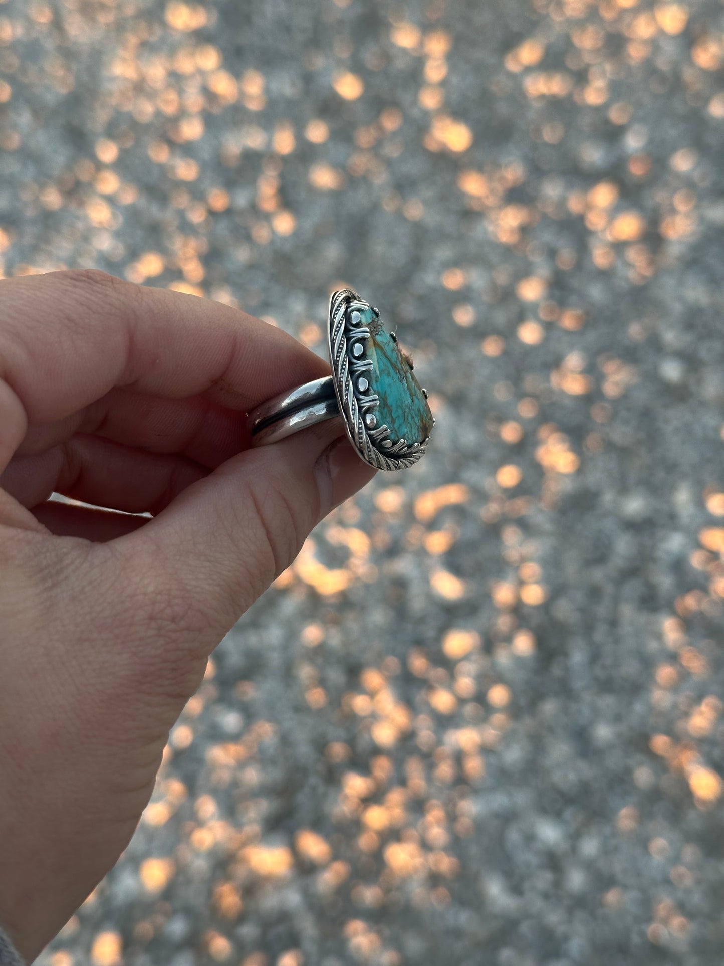 Adjustable Bamboo Mountain Ring