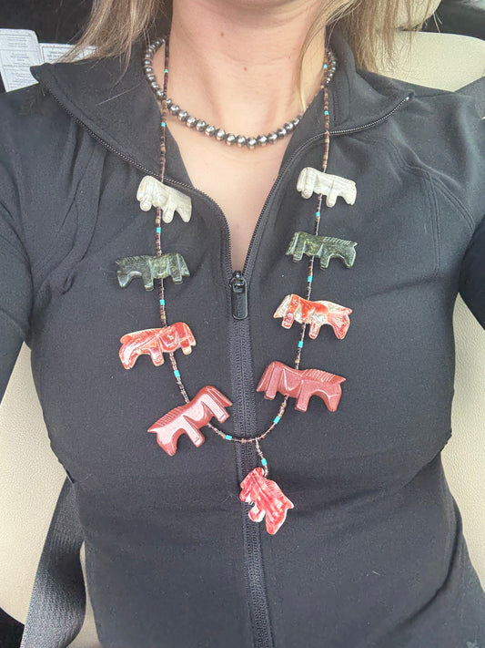 Horse Fetish Necklace