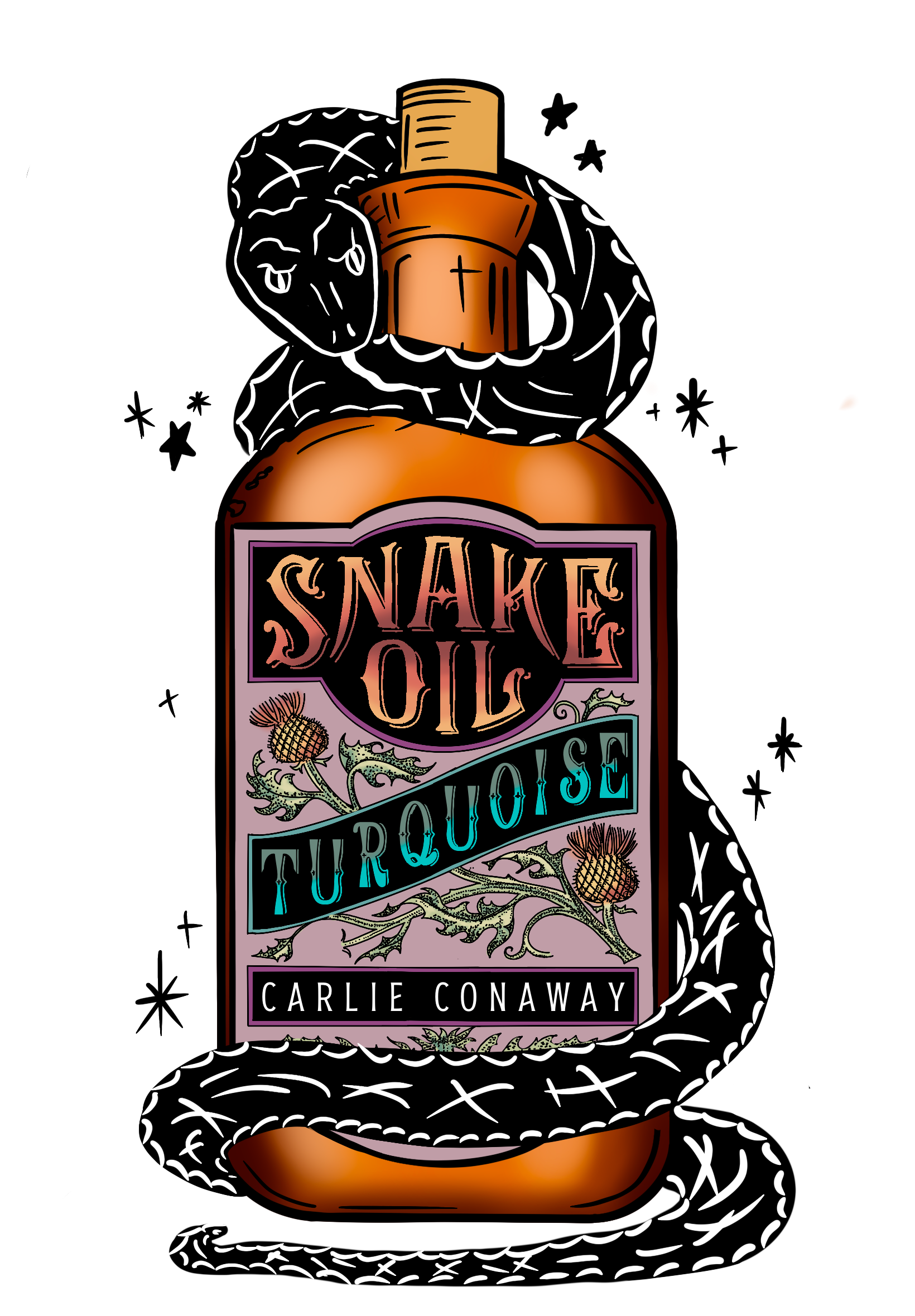 Snake Oil Turquoise