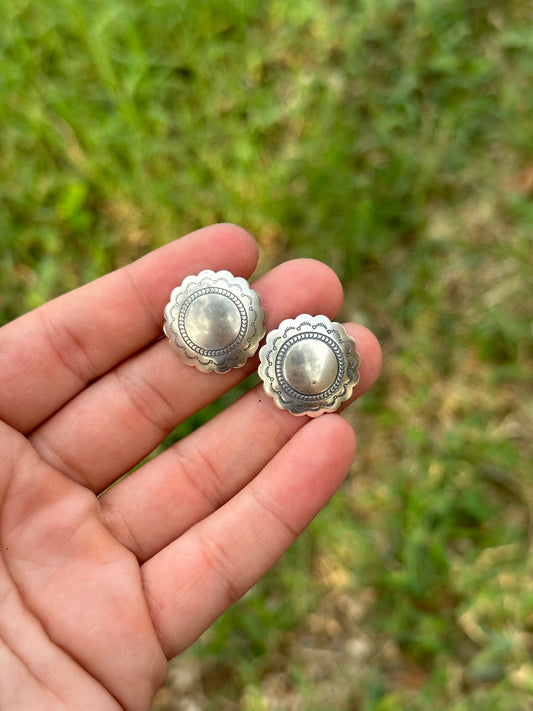 Sterling Silver Conchos