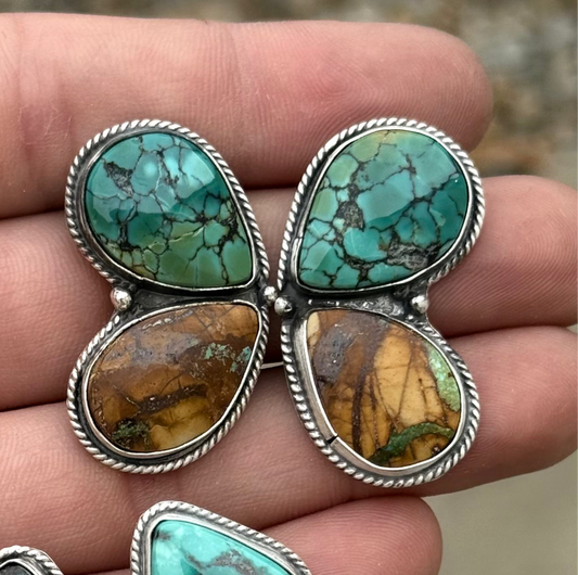 Bamboo Mountain and Boulder Mountain Earrings