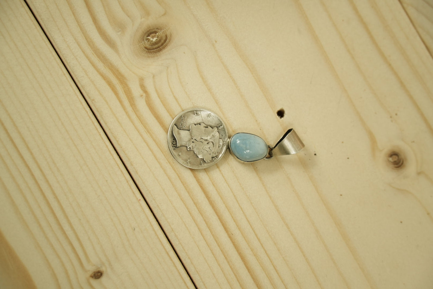 Golden Hill Liberty Dime Pendant