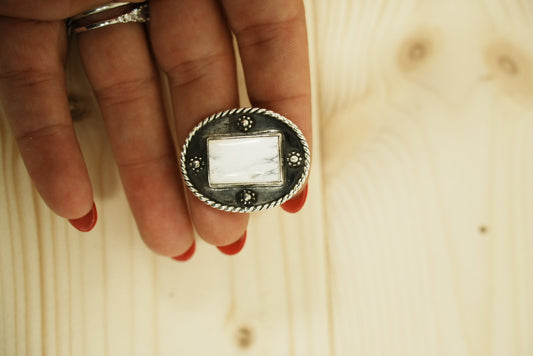 White Buffalo Ring