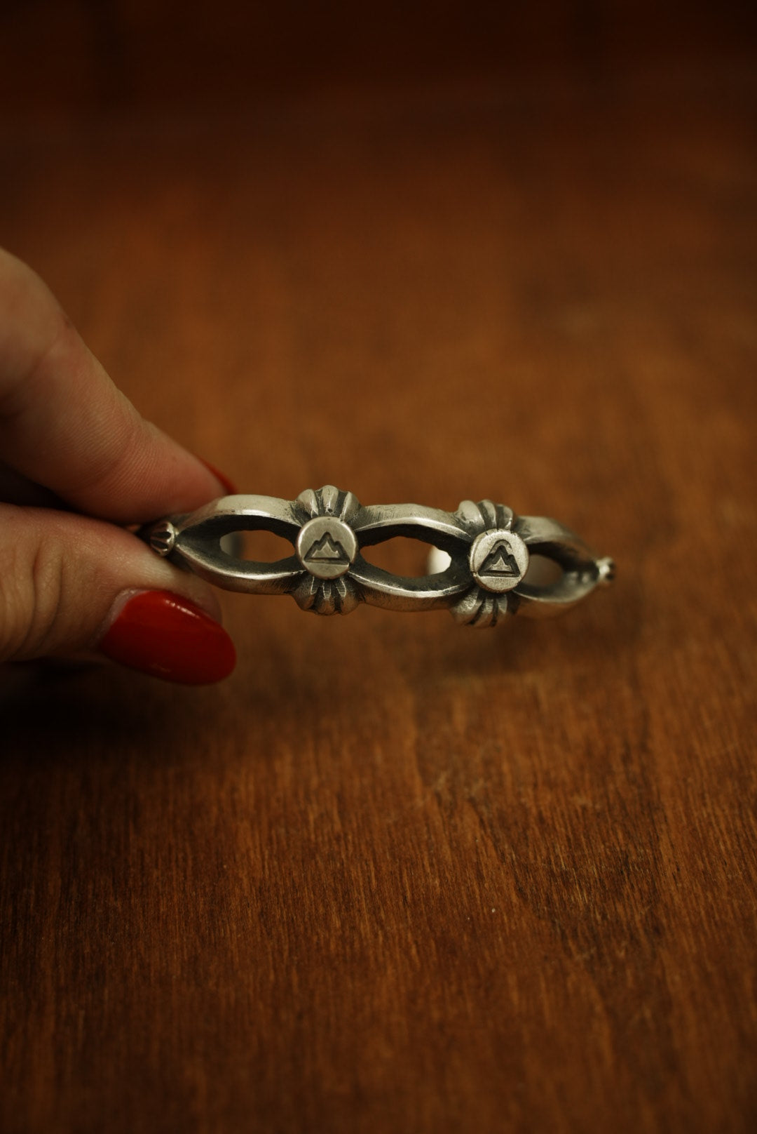 Sandcasted Mountain Cuff