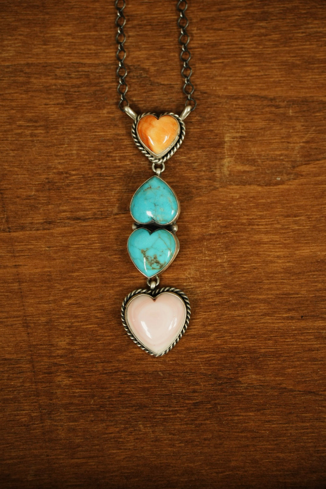Heart Lariat Made by Eli Skeets