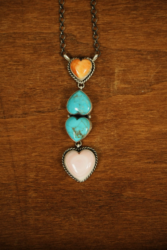 Heart Lariat Made by Eli Skeets