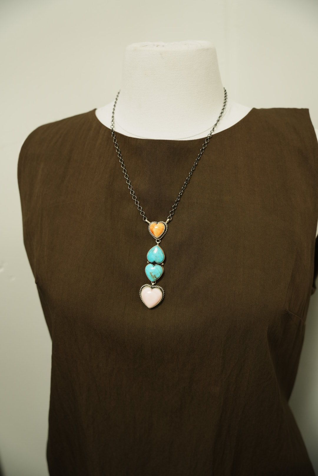 Heart Lariat Made by Eli Skeets