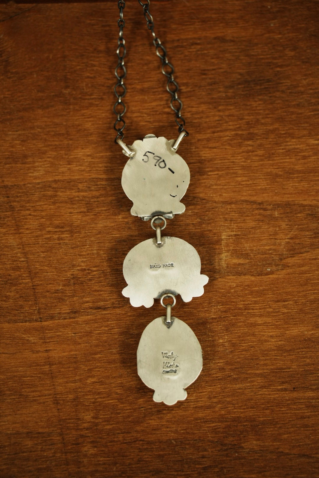 Kingman Lariat made by Vickie Hicks