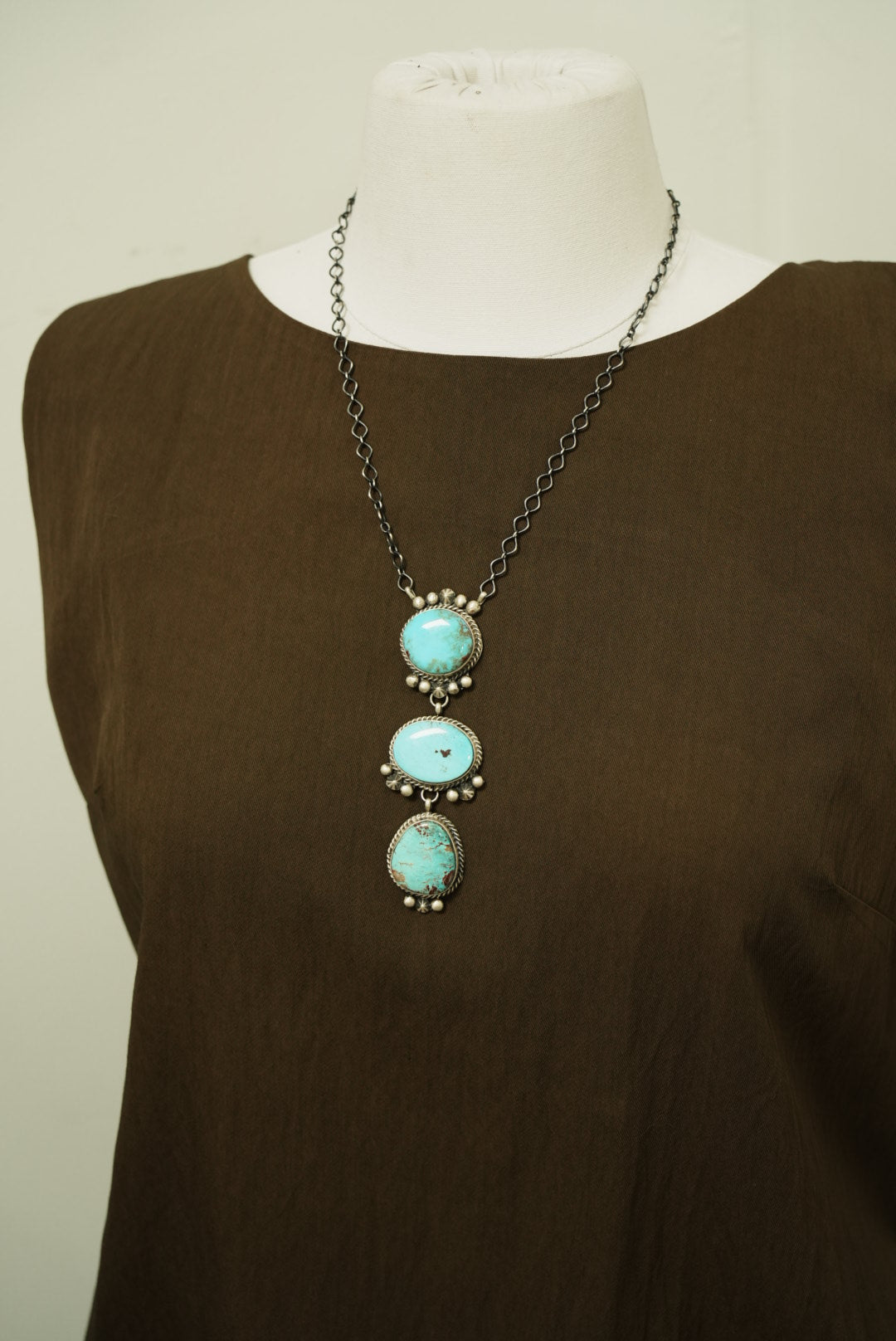 Kingman Lariat made by Vickie Hicks