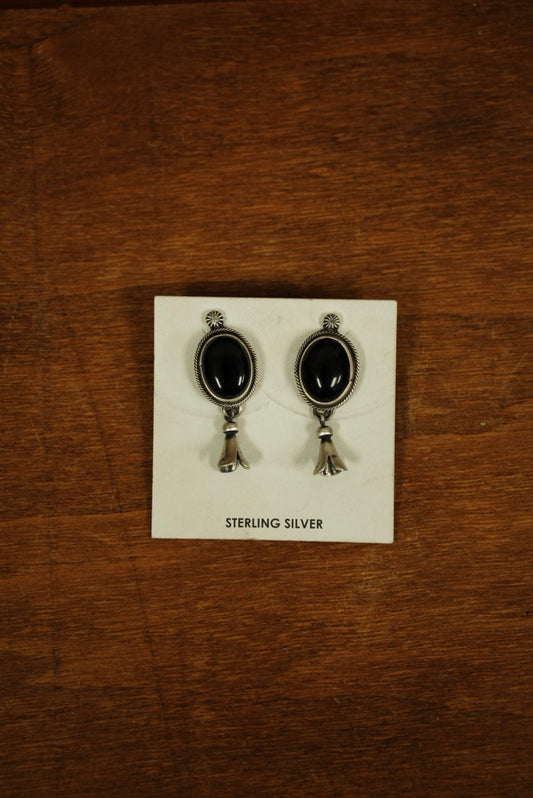 Black Onyx Earrings