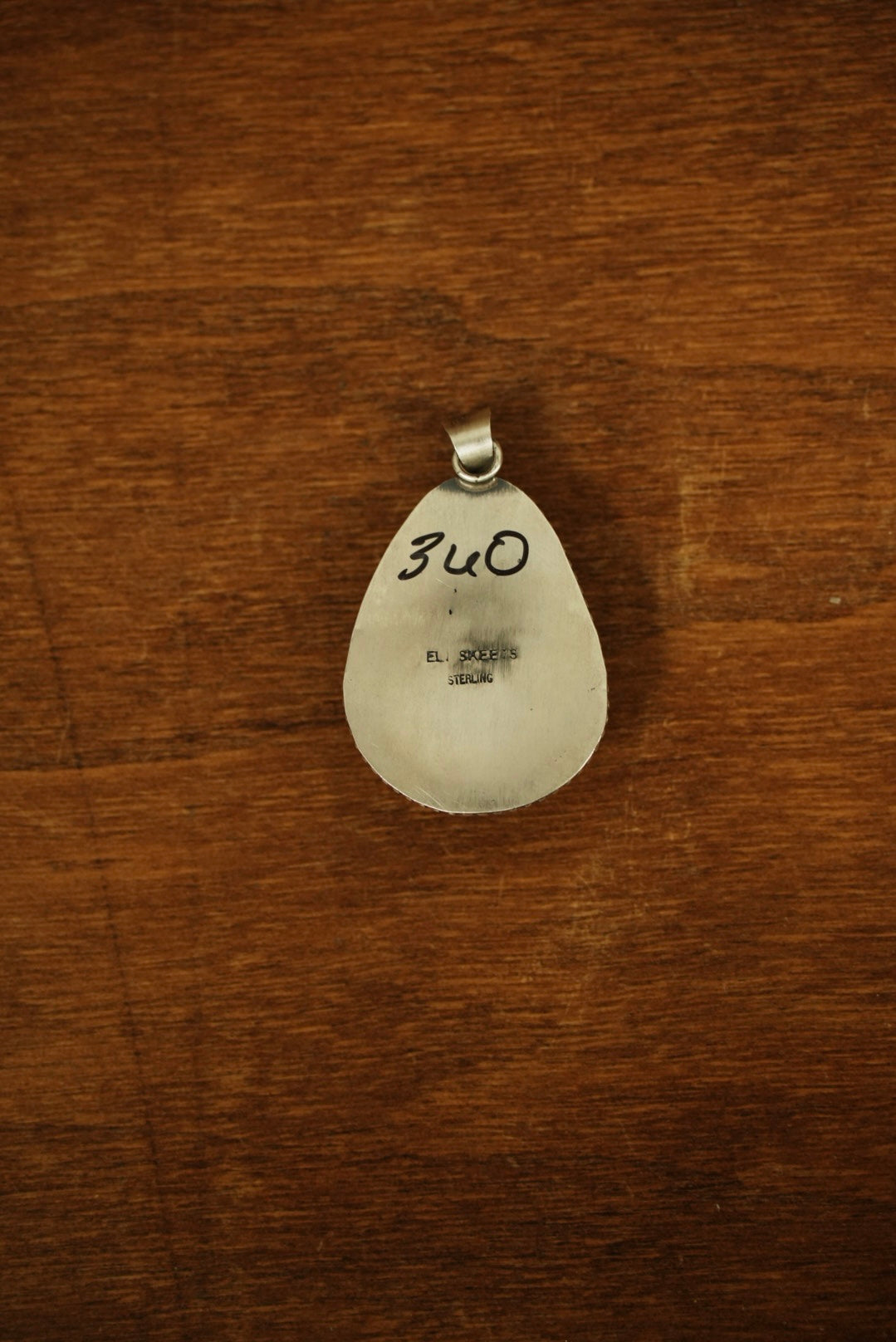 Sonoran Gold Pendant Made. by Eli Skeets