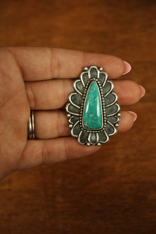 Whitewater Turquoise Ring