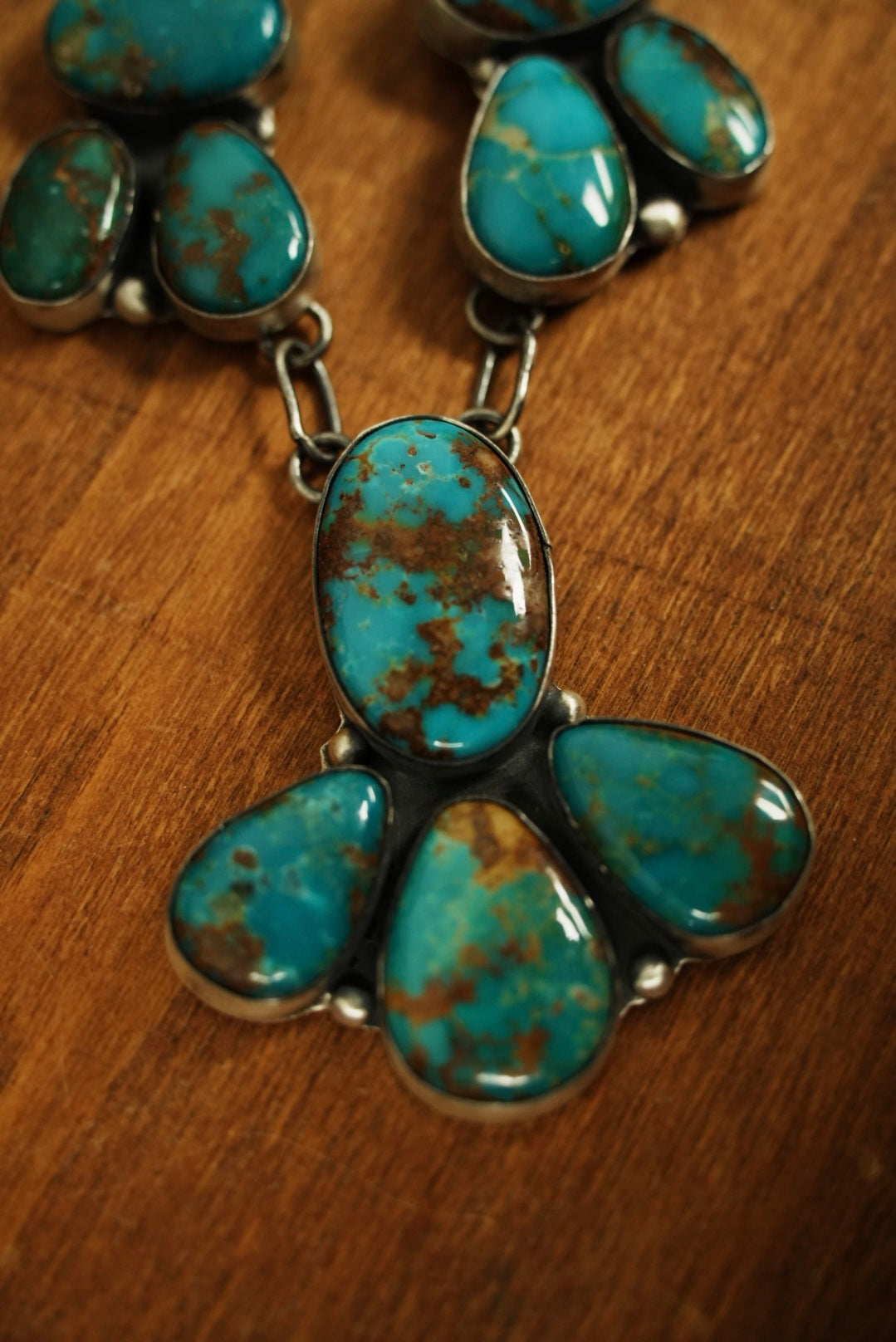 Alacron Turquoise Cluster Necklace