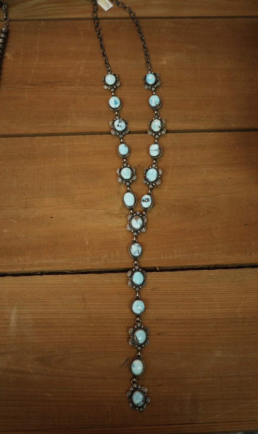 Golden Hill Lariat made by Eli Skeets
