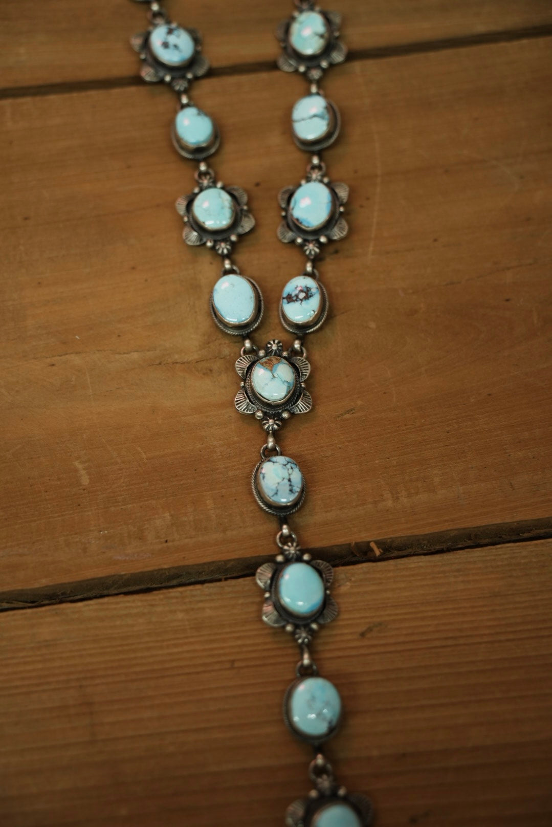 Golden Hill Lariat made by Eli Skeets