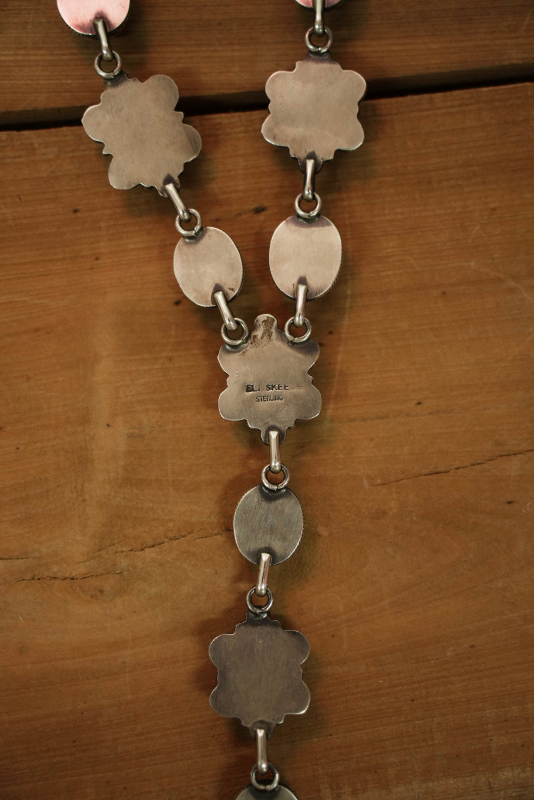 Golden Hill Lariat made by Eli Skeets