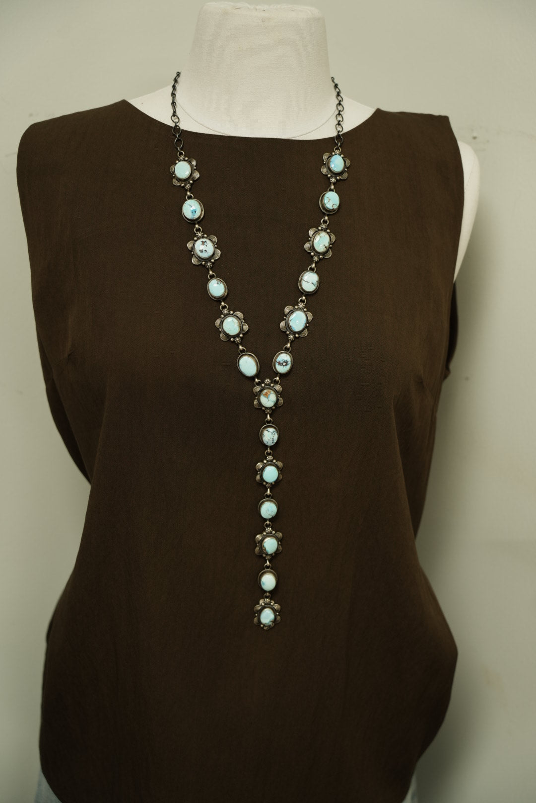 Golden Hill Lariat made by Eli Skeets