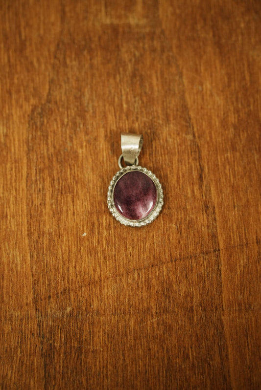 Purple Spiny Mini Pendant