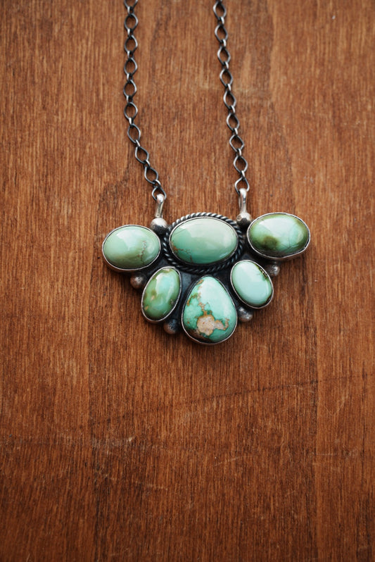 Sonoran Gold Cluster Necklace