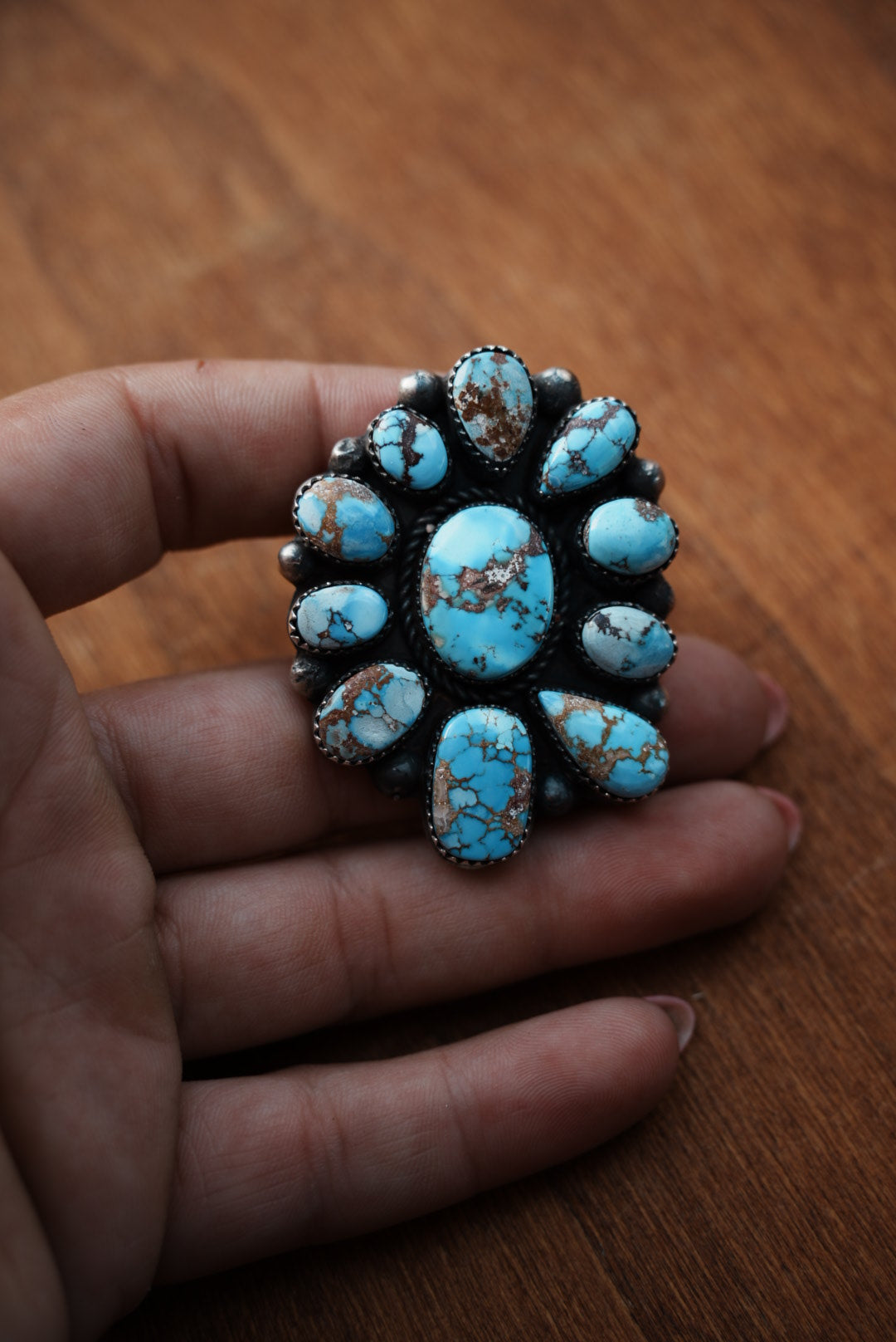Golden Hill Cluster Ring