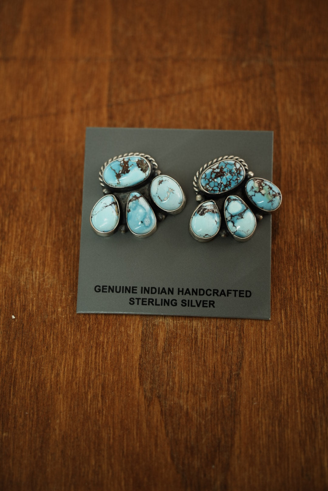 Golden Hill Cluster Earrings