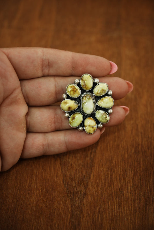 Palomino Cluster Ring