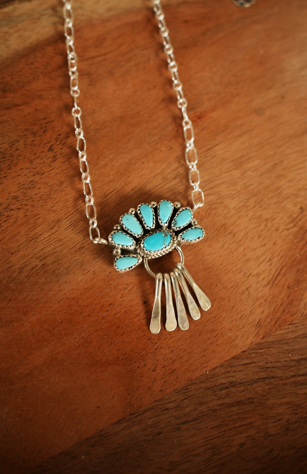 Half Cluster Necklace