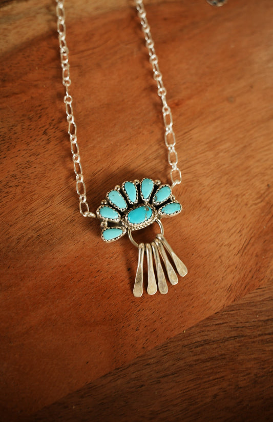 Half Cluster Necklace