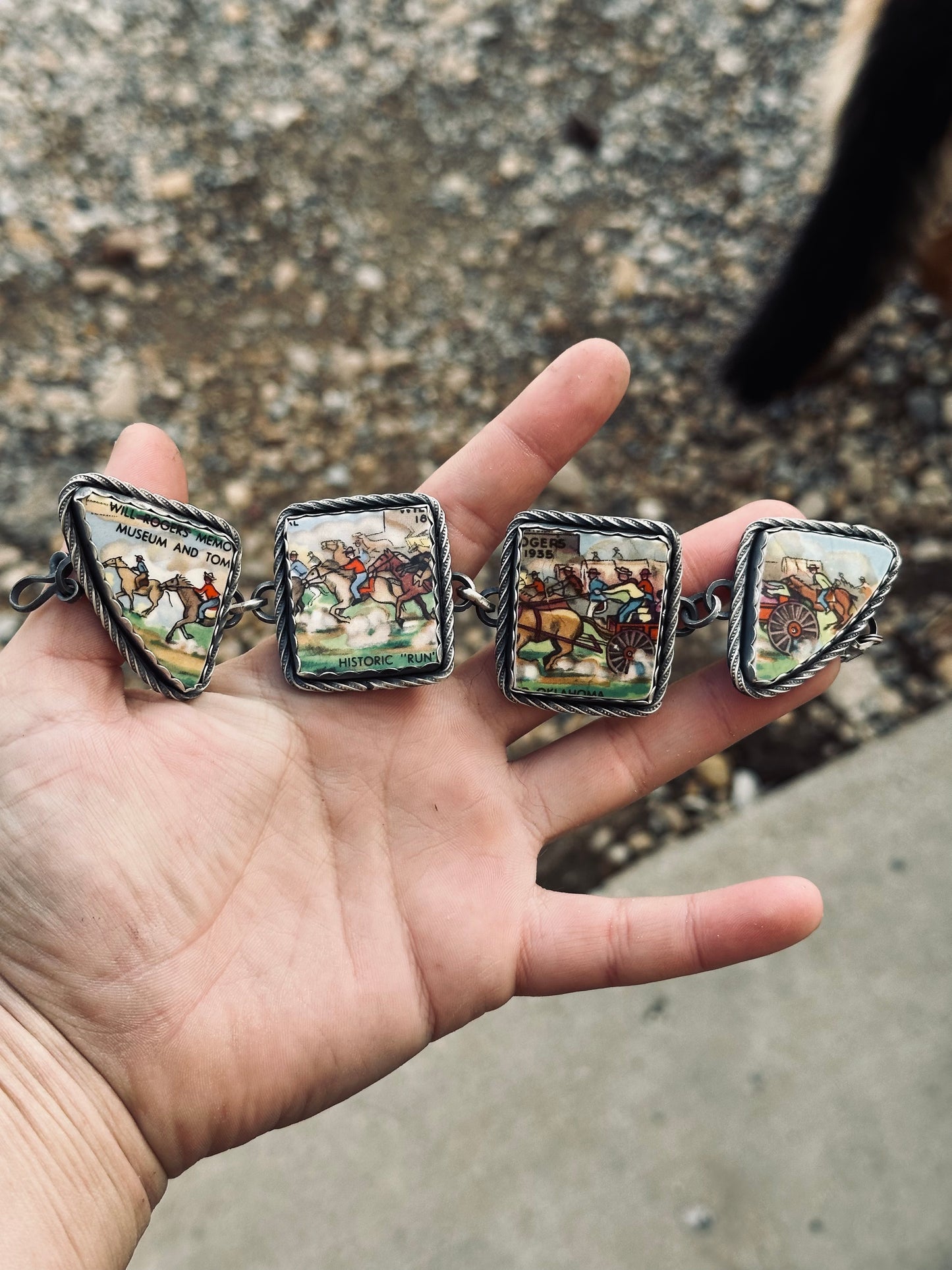 “Run to Oklahoma” Story bracelet