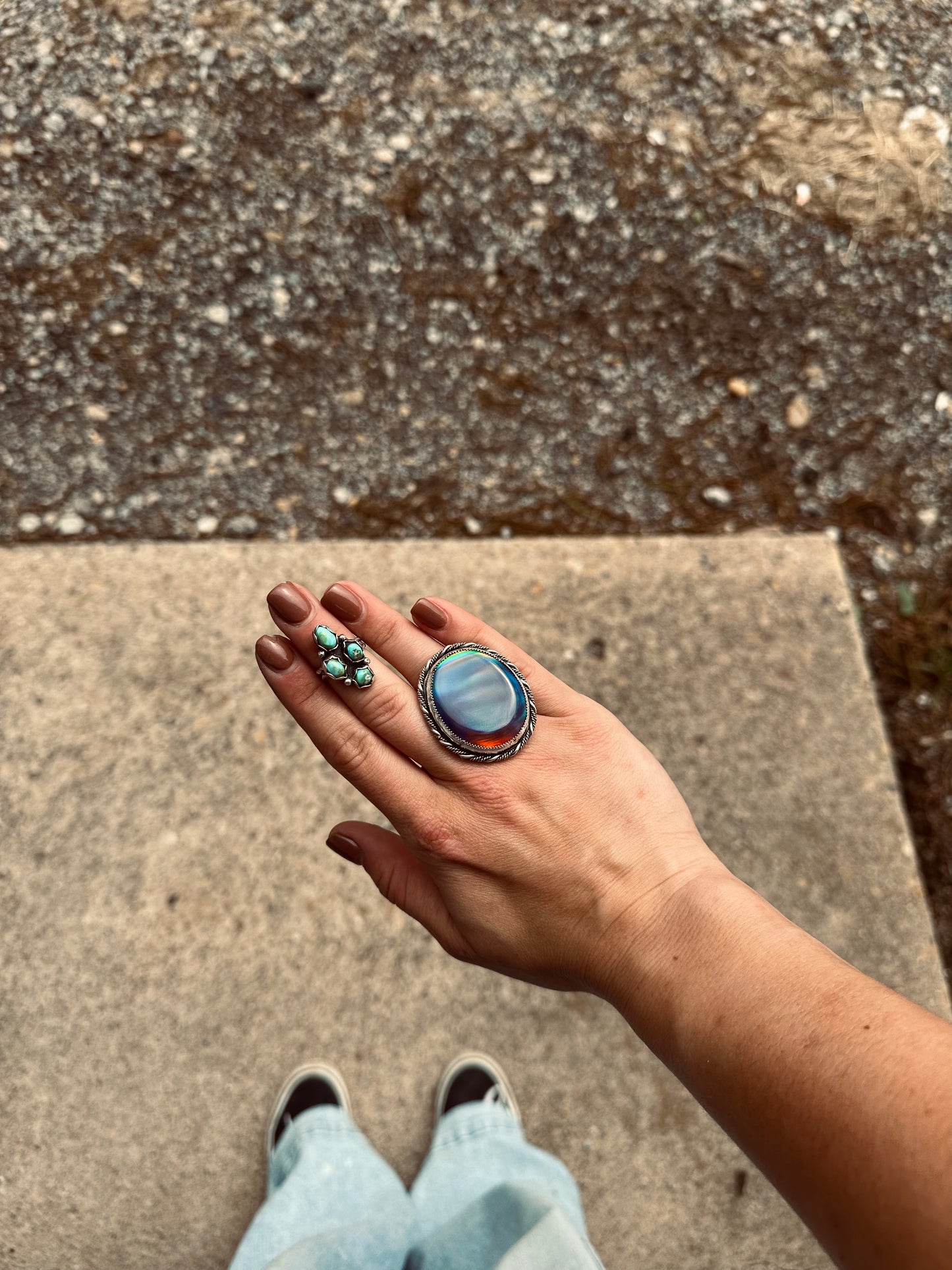 Sonoran Gold Cluster Ring