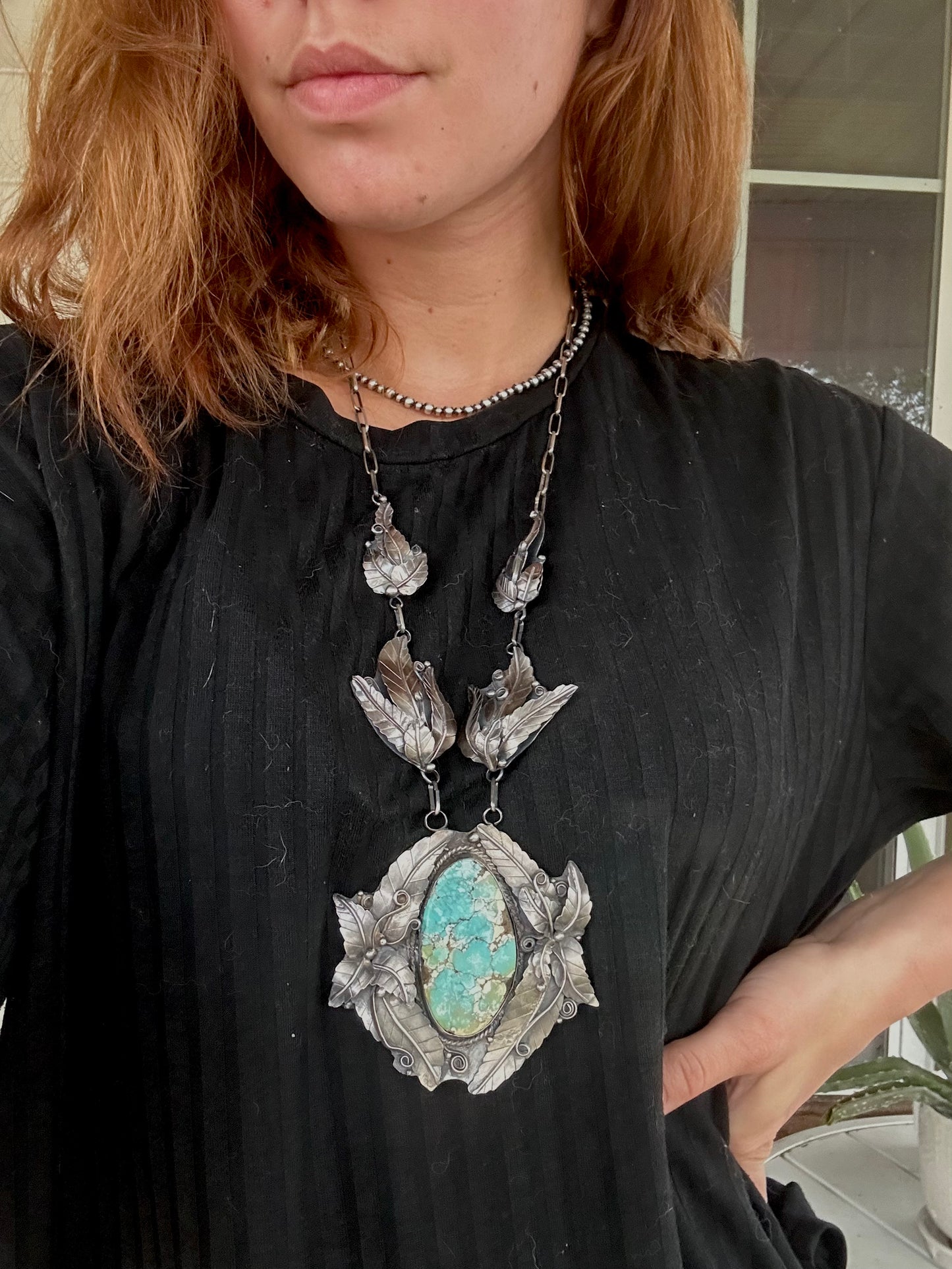 The feather Statement Necklace