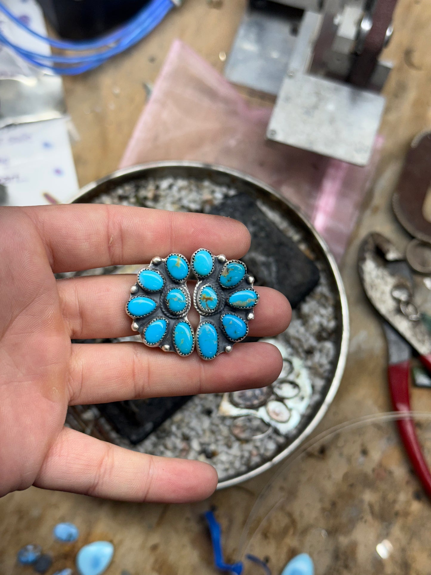 Campitos Turquoise Earrings