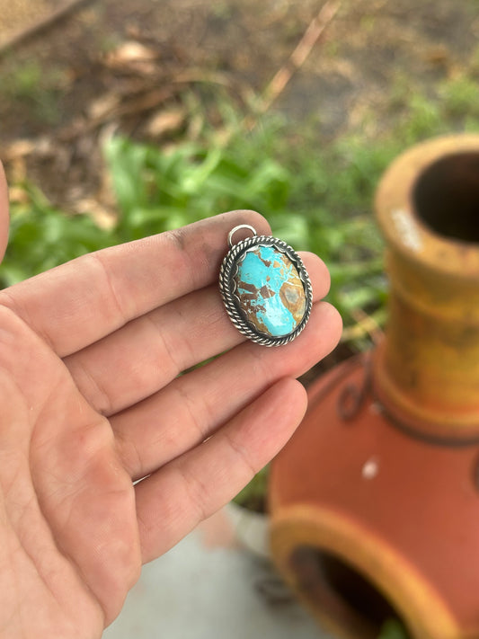 Royston Turquoise Pendant