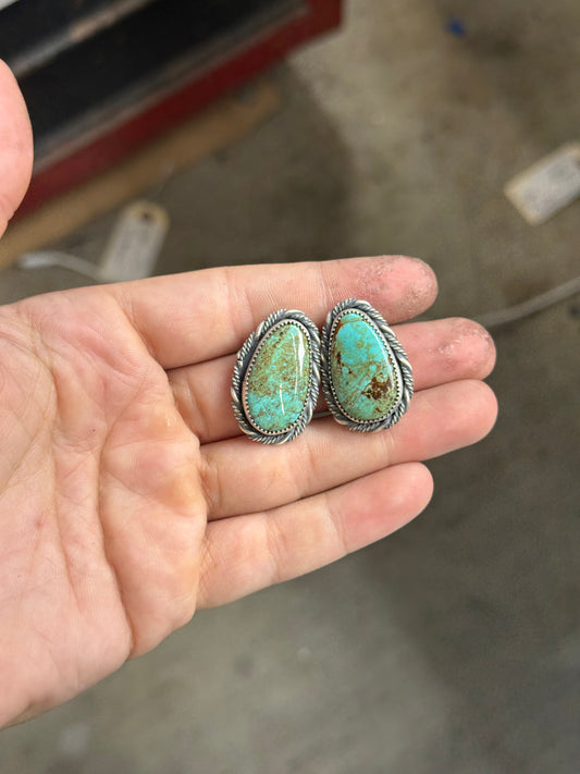 Chilean Turquoise Earrings