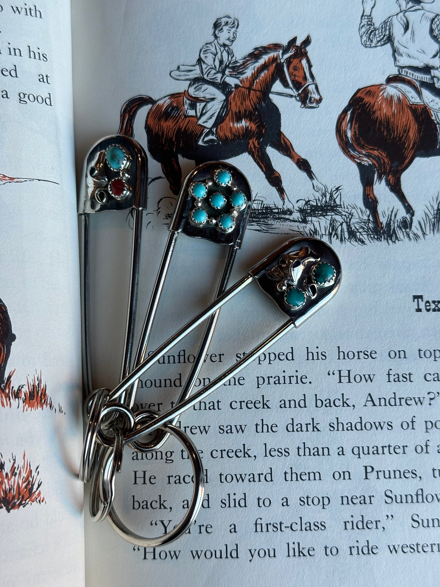 Turquoise Keychain