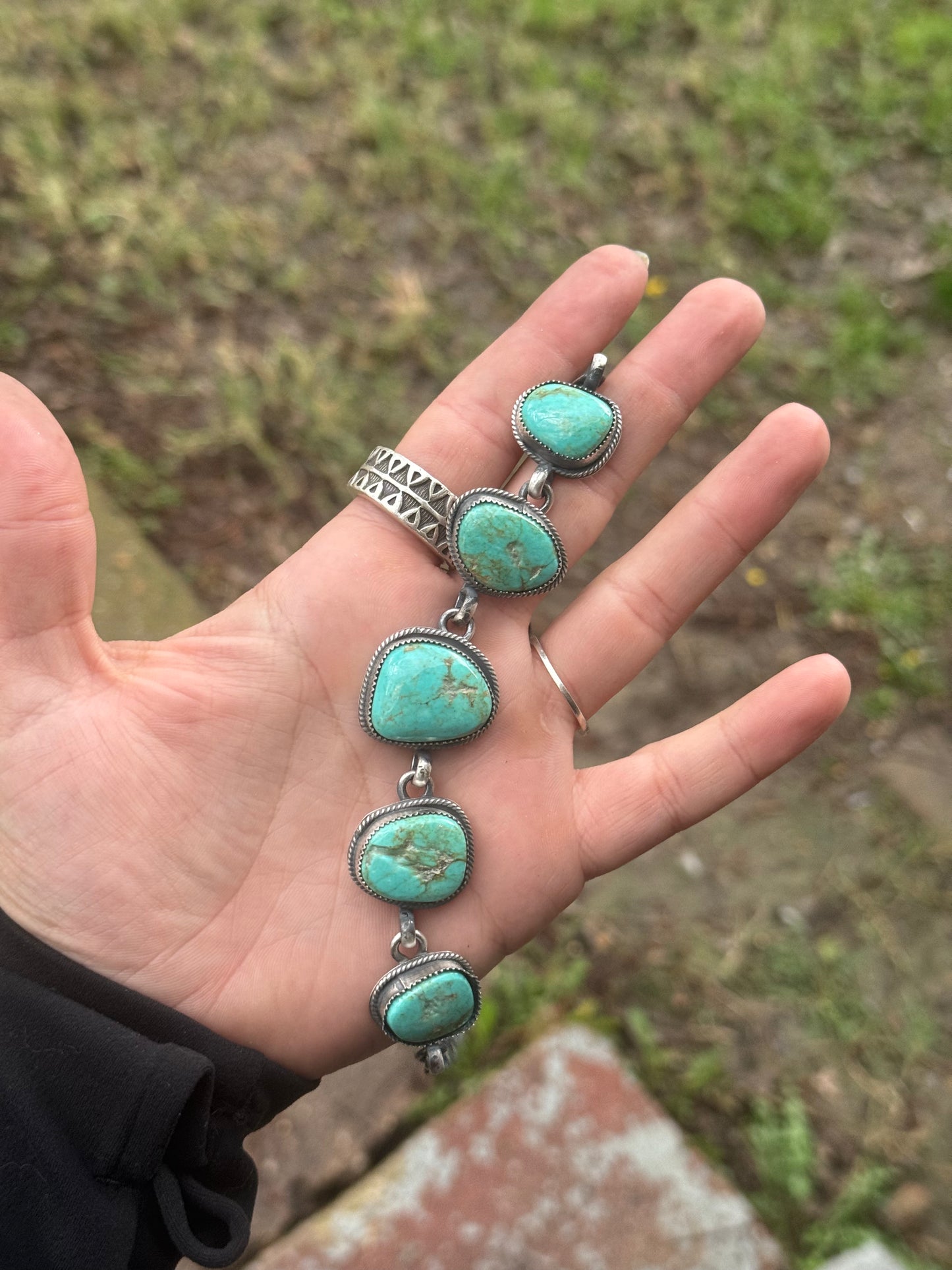 The Aqua Blue Choker