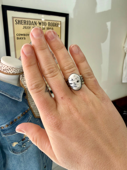 White Buffalo Ring