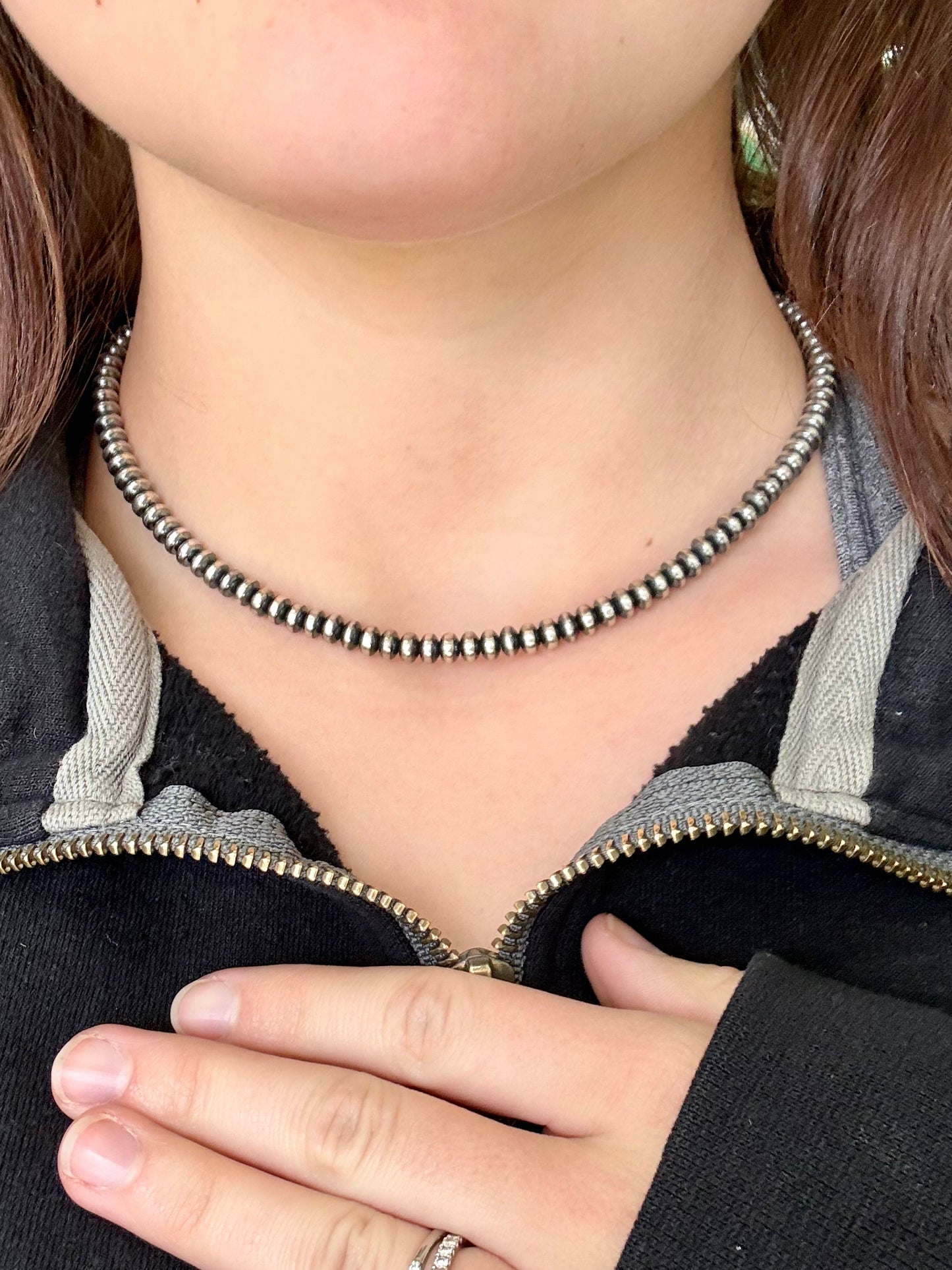 5mm Saucer Navajo Pearls