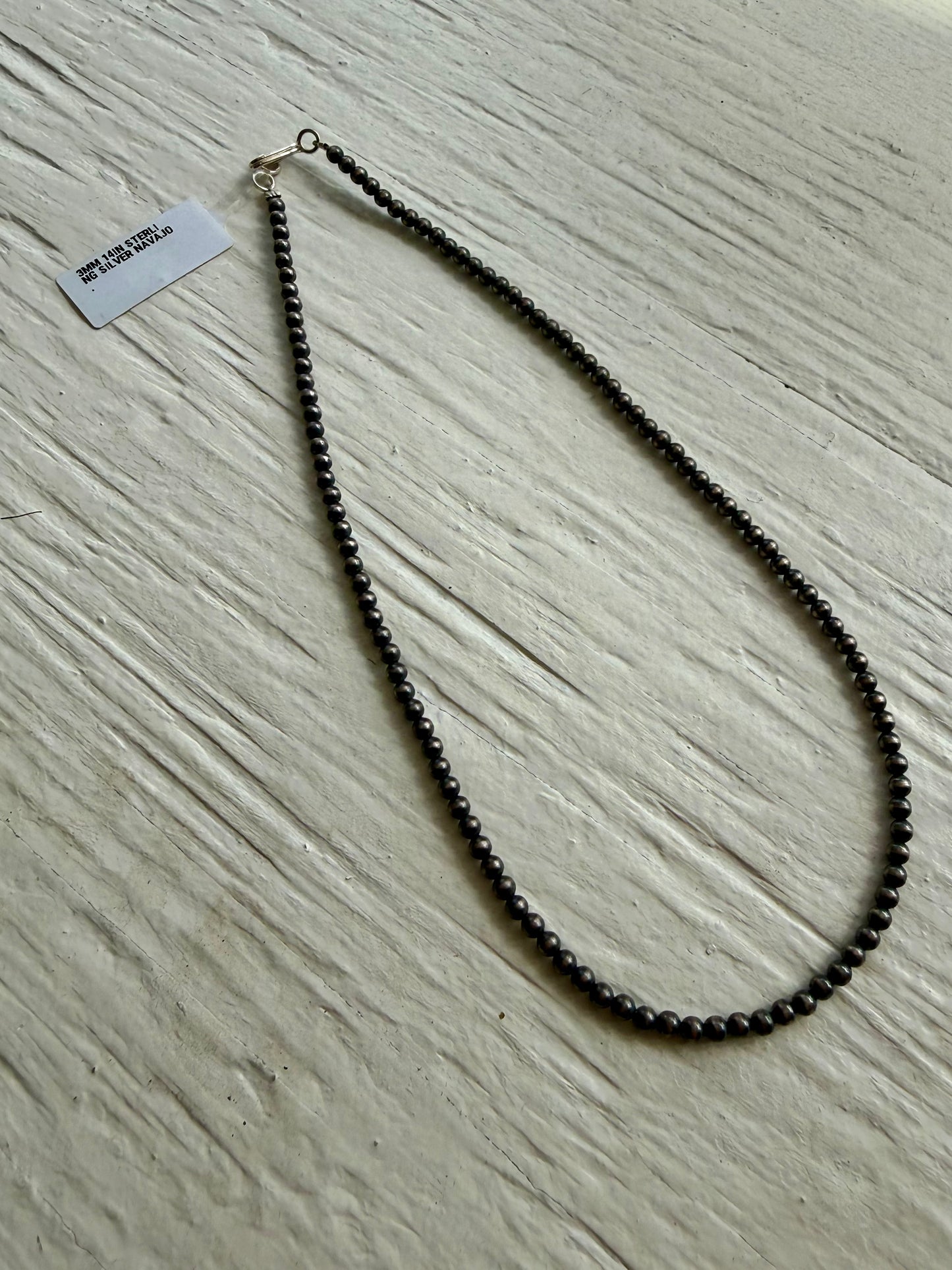 3mm Pearl Necklace